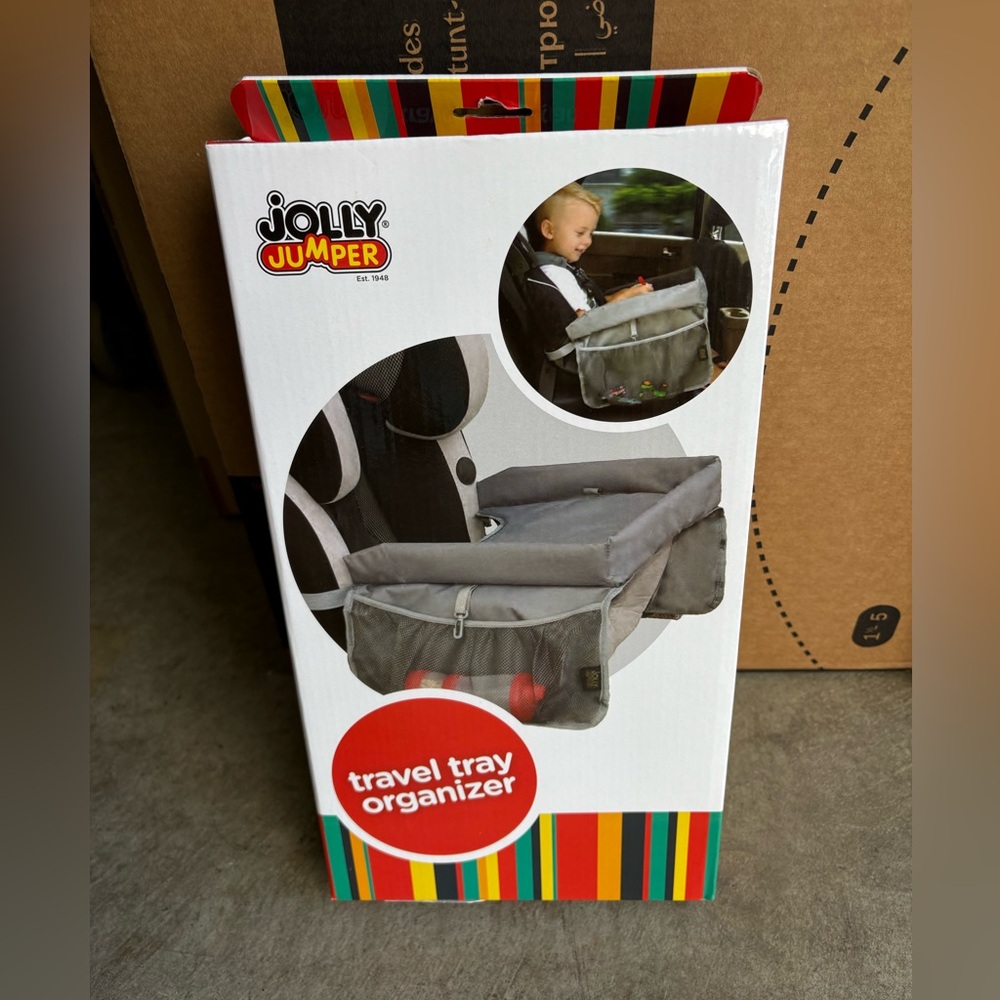 Jolly Jumper Travel Tray | Portable Car Seat Activity Tray